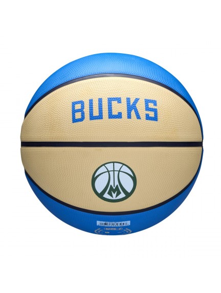 WILSON NBA TEAM CITY EDITION MILWAUKEE BUCKS krepšinio kamuolys