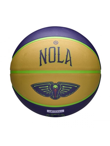 WILSON NBA TEAM CITY EDITION NEW ORLEANS PELICANS krepšinio kamuolys