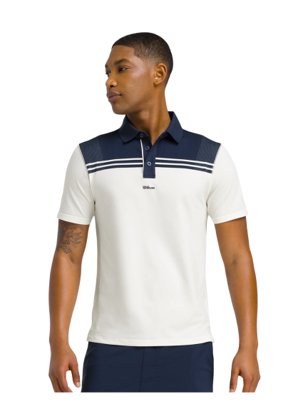 WILSON ALL SEASONS POLO vyriški teniso marškinėliai