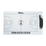 WILSON NBA COACHES DRY ERASE BOARD trenerio taktinių schemų lenta