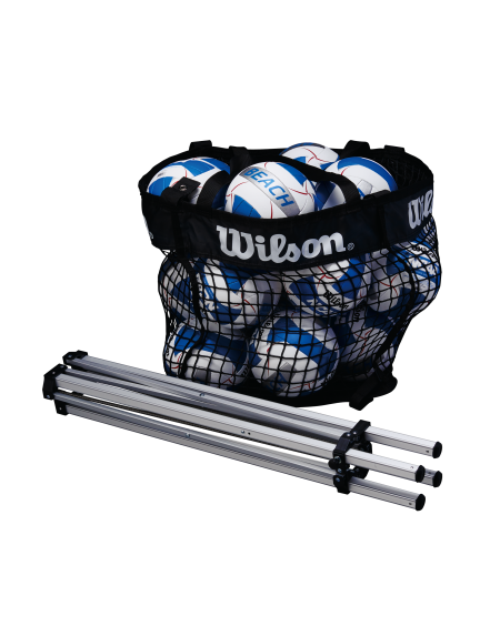 WILSON BEACH STAND UP CART tinklinio kamuolių vežimėlis paplūdimiui