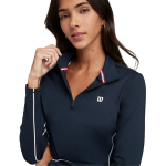 WILSON BRENTWOOD HALF-ZIP moteriškas teniso džemperis