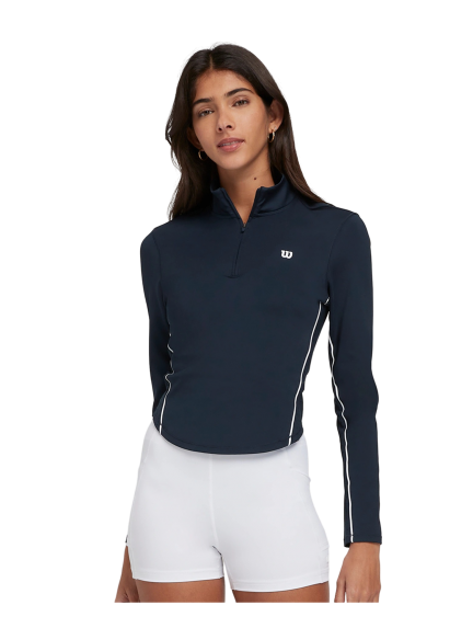 WILSON BRENTWOOD HALF-ZIP moteriškas teniso džemperis