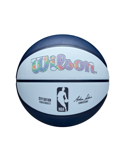 WILSON NBA TEAM CITY EDITION DENVER NUGGETS krepšinio kamuolys