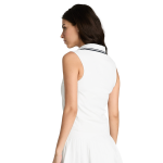 WILSON RIB SLEEVELESS POLO moteriški teniso marškinėliai