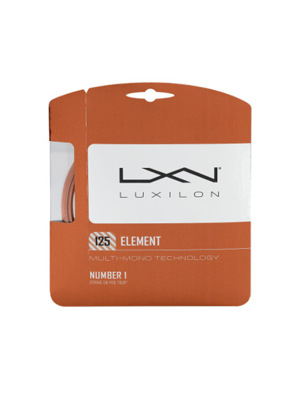 LUXILON ELEMENT 1.25mm <br /> stygos teniso raketei