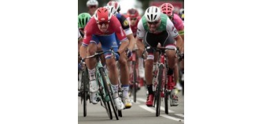 Bianchi Oltre XR4 dviratis Eneco ture – pirmojo etapo nugalėtojas