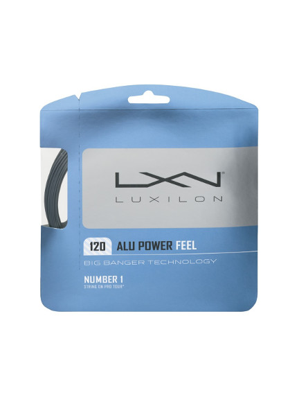 LUXILON ALU POWER FEEL 1.20mm/12.2mm <br /> teniso raketės stygos