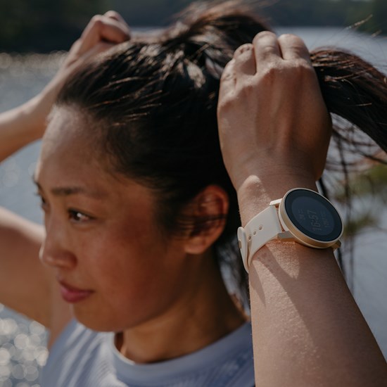 SUUNTO - SUUNTO 9 PEAK PRO PEARL GOLD sportinis laikrodis 