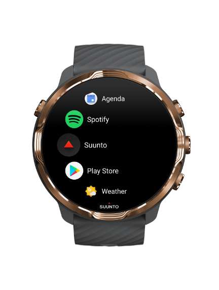 SUUNTO - SUUNTO 7 GRAPHITE COPPER - Prosport.lt